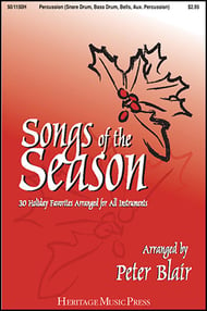 SONGS OF THE SEASON PERCUSSION cover Thumbnail